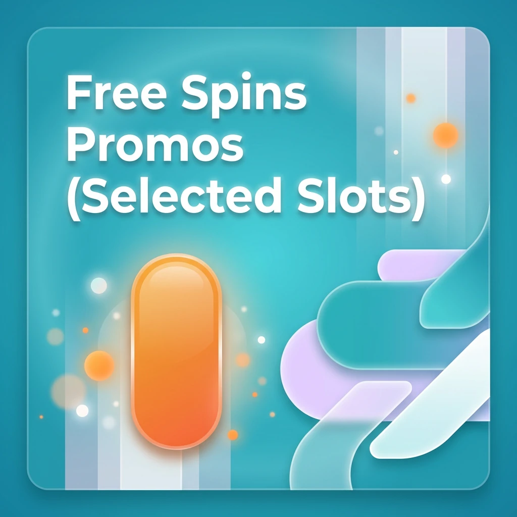Free Spins Promos (Selected Slots)